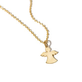14K yellow gold Ingeras pendant